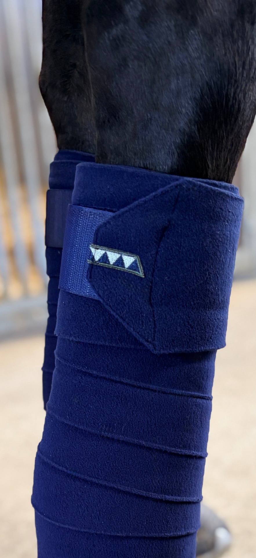 Equestrian product — close-up in use