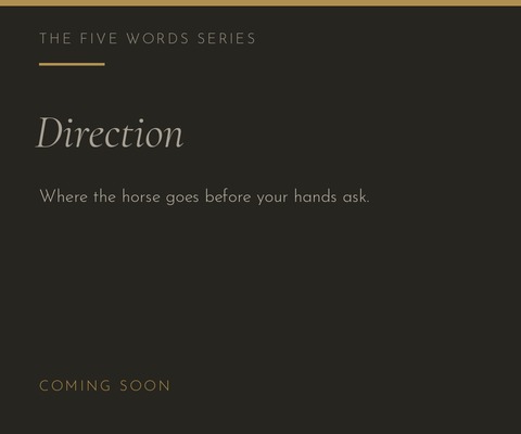 Direction — The Five Words Series